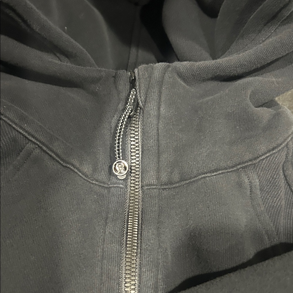 Lululemon Scuba Oversized half zip hoodie Black - Picture 6 of 10